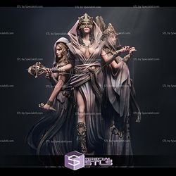Moirae The Three Fates 3D Printer Files