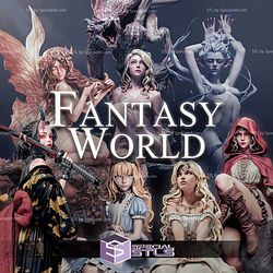 Fantasy World Bundle Pack Digital STL Files