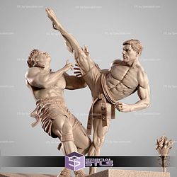 Chong Li and Frank Dux Bloodsport Bundle STL Files