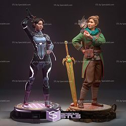 Mio and Zoe Bundle STL Files