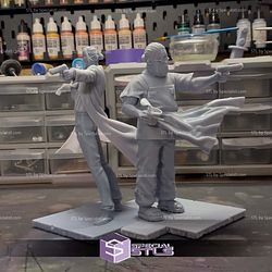 Taro Sakamoto Old and Young STL Files