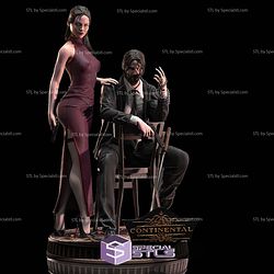 Ballerina John Wick STL Files