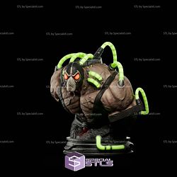 Bane Bat Crusher Bust STL Files
