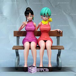 Bulma and Chibi NSFW Park STL Files