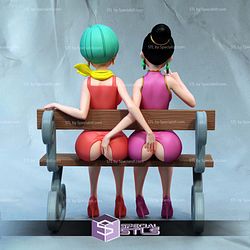 Bulma and Chibi NSFW Park STL Files