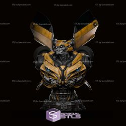 Bumblebee Battle Bust STL Files