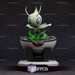 Celebi Pokemon STL Files