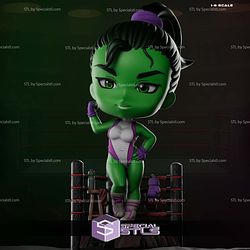 Chibi She Hulk V2 STL Files