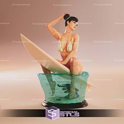 Chun Li Beach Time STL Files