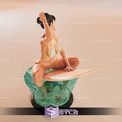 Chun Li Beach Time STL Files
