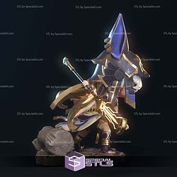 Cyno Chibi Genshin Impact STL Files