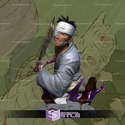 Danzo in Battle Bust STL Files