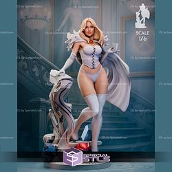 Emma Frost Palace Queen STL Files