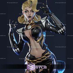 Emma Frost X Evolution STL Files