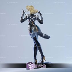 Emma Frost X Evolution STL Files