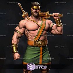 Hercules Marvel Museum Pose STL Files
