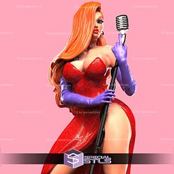 Jessia Rabbit on Stage Thicc STL Files