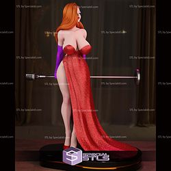 Jessica Rabbit Normal on Stage STL Files