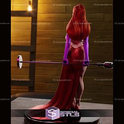 Jessica Rabbit Normal on Stage STL Files