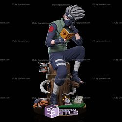 Kakashi Reading Book STL Files