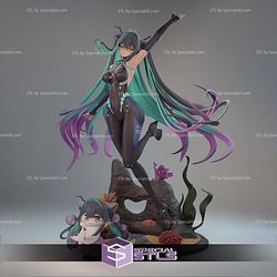 Little Mermaid Siren Nikke STL Files