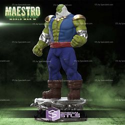 Maestro Hulk Museum Pose STL Files