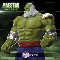 Maestro Hulk Museum Pose STL Files