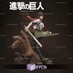 Mikasa Titan Hand Base STL Files