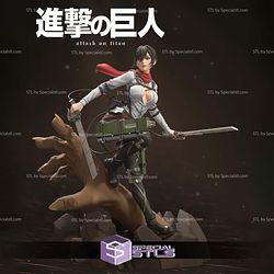 Mikasa Titan Hand Base STL Files