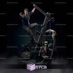 Nathan Drake Uncharted Diorama STL Files