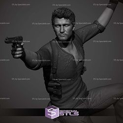 Nathan Drake Uncharted Diorama STL Files