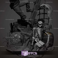 Nathan Drake Uncharted Diorama STL Files