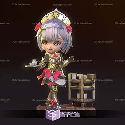 Noelle Chibi Genshin Impact STL Files