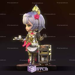 Noelle Chibi Genshin Impact STL Files