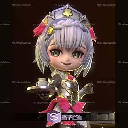 Noelle Chibi Genshin Impact STL Files