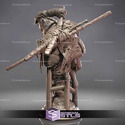 Ronin The Legend Last Turtle Bust Sculptures 3D Printing