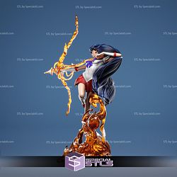 Sailor Mars Rei Hino Flame Priestess STL Files