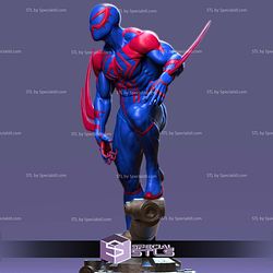 Spiderman 2099 Static Pose STL Files