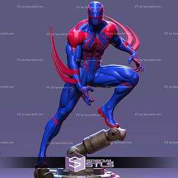 Spiderman 2099 Static Pose STL Files