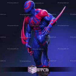 Spiderman 2099 Static Pose STL Files