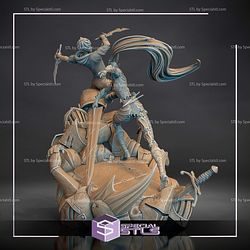 Sung Jin Woo Battle Igris STL Files