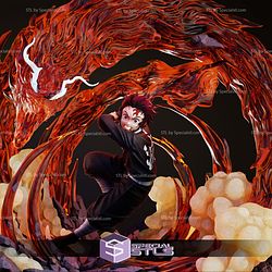 Tanjiro Kamado Season 3 Diorama STL Files