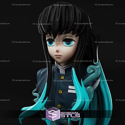 Tokito Bust Demon Slayer STL Files
