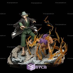 Urahara and Yoruichi Diorama STL Files