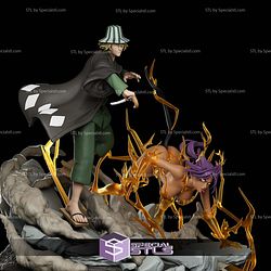 Urahara and Yoruichi Diorama STL Files
