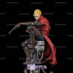 Vash the Stampede on Cross STL Files