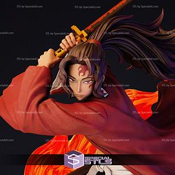 Yoriichi Tsugikuni Diorama STL Files