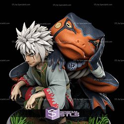 Young Jiraiya Naruto STL Files