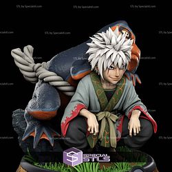 Young Jiraiya Naruto STL Files