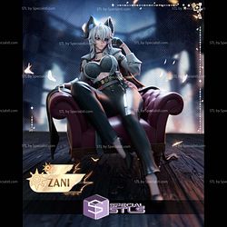 Zani Descends Moonlit Heights STL Files